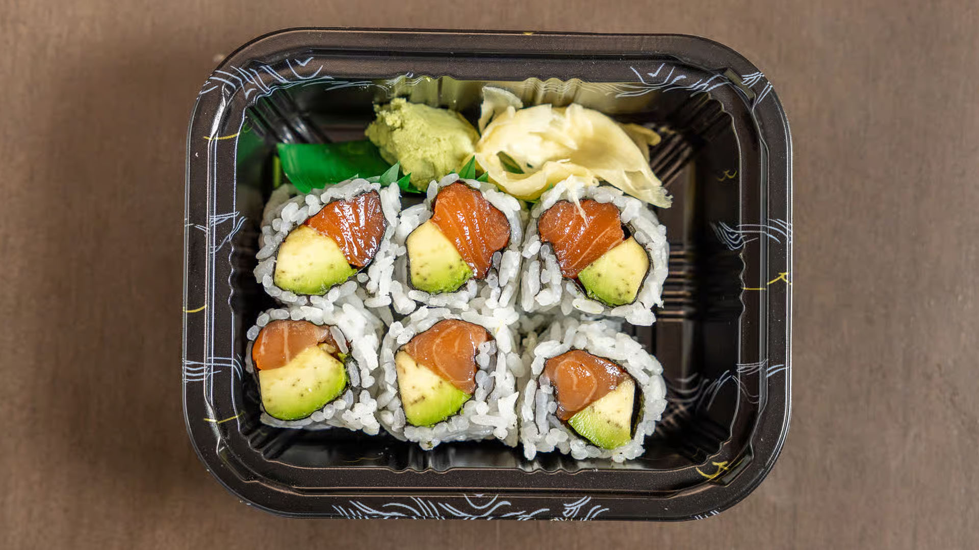 Salmon Avocado Roll - Sushi rolls with fresh salmon & avocado at Yama Fuji Sushi, a Japanese restaurant in Medway