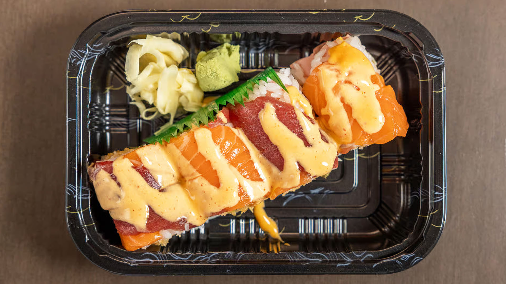 Sexy Girl Roll - Sushi rolls with assorted fish & drizzled sauce at Yama Fuji Sushi, a Japanese restaurant in Medway
