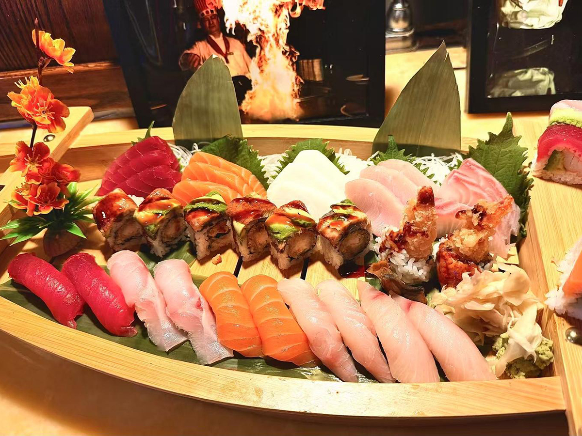 Boat of Harvest at Yama Fuji Sushi, a Japanese Restaurant in Medway