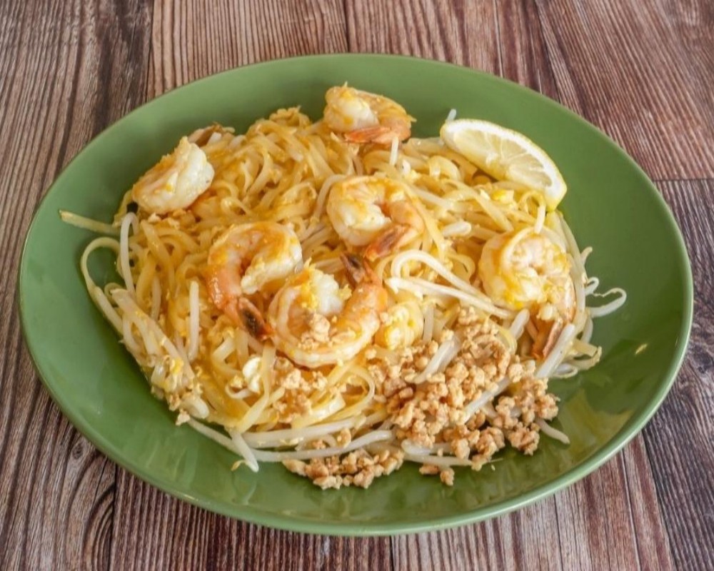 Yami-Bowl-Chinese-Restaurant-Shrimp-Pad-Thai-w.Egg-San-Jose Shrimp Pad Thai w.Egg at Yami Bowl, a Chinese Restaurant in San Jose