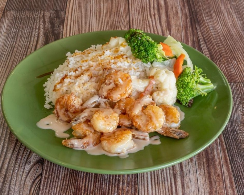 Yami-Bowl-Chinese-Restaurant-Teri-&-Mayo-Shrimp-San-Jose Teri & Mayo Shrimp Bowl(S) at Yami Bowl, a Chinese Restaurant in San Jose