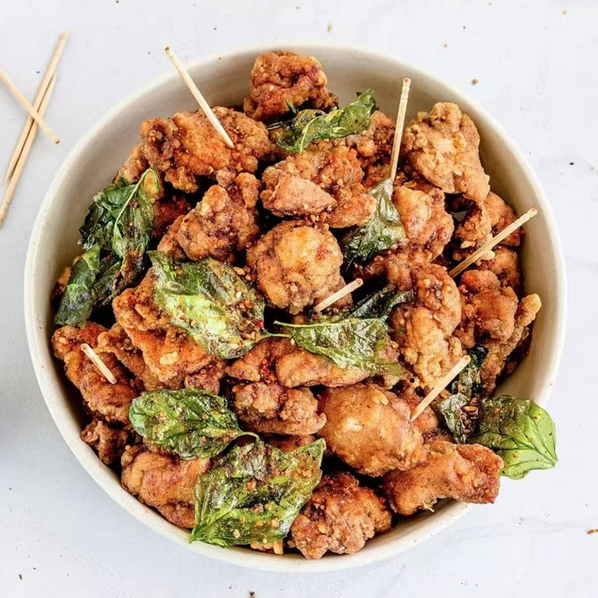 Toothpick Chicken at Yaya's Bowl Ramen & Dumpling，a Chinese Restaurant in Wilmington