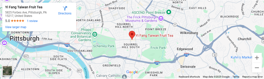 Location 5825 Forbes Ave, Pittsburgh, PA 15217