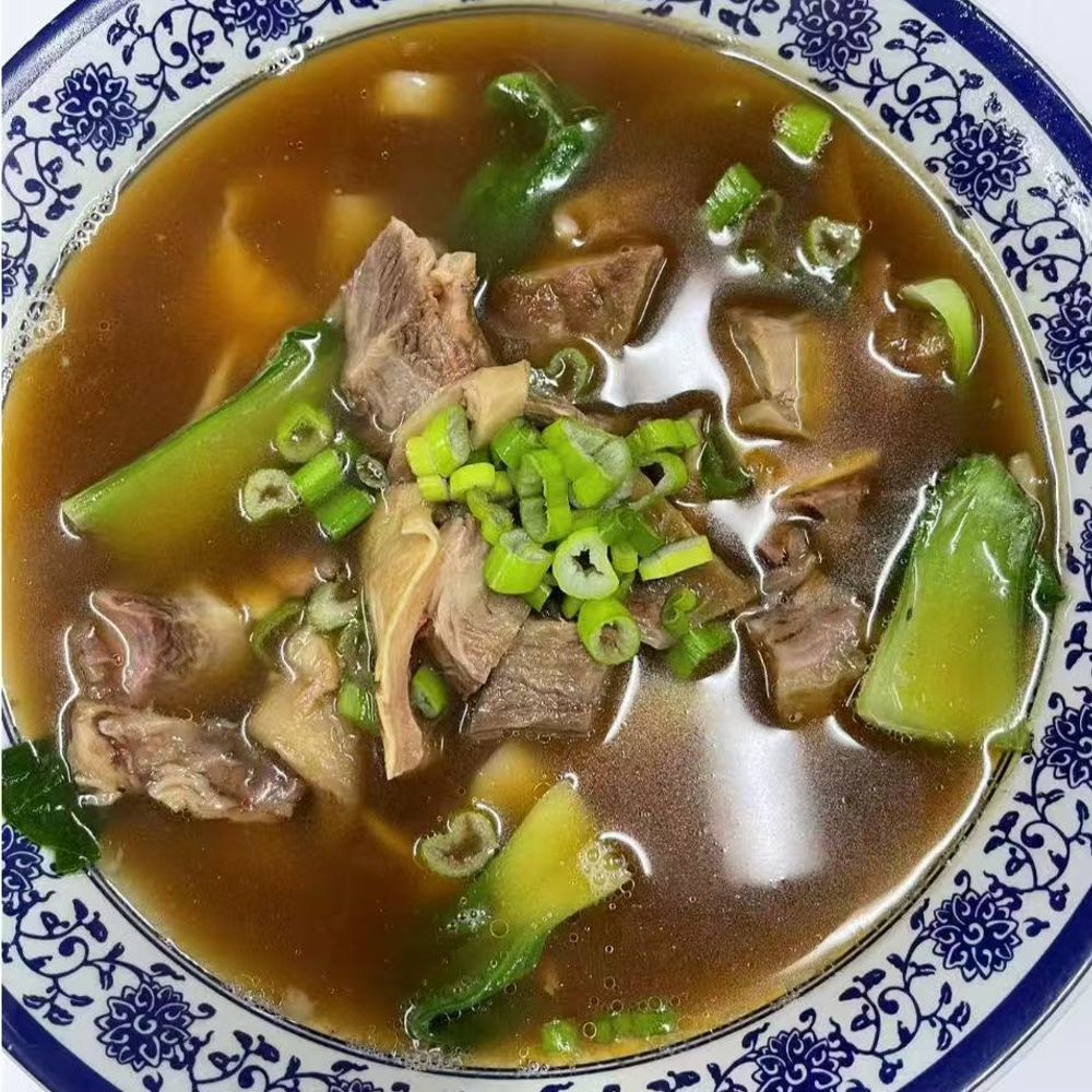 Beef brisket noodles from Yummy Noodle Kitchen, a Chinese restaurant in Artesia