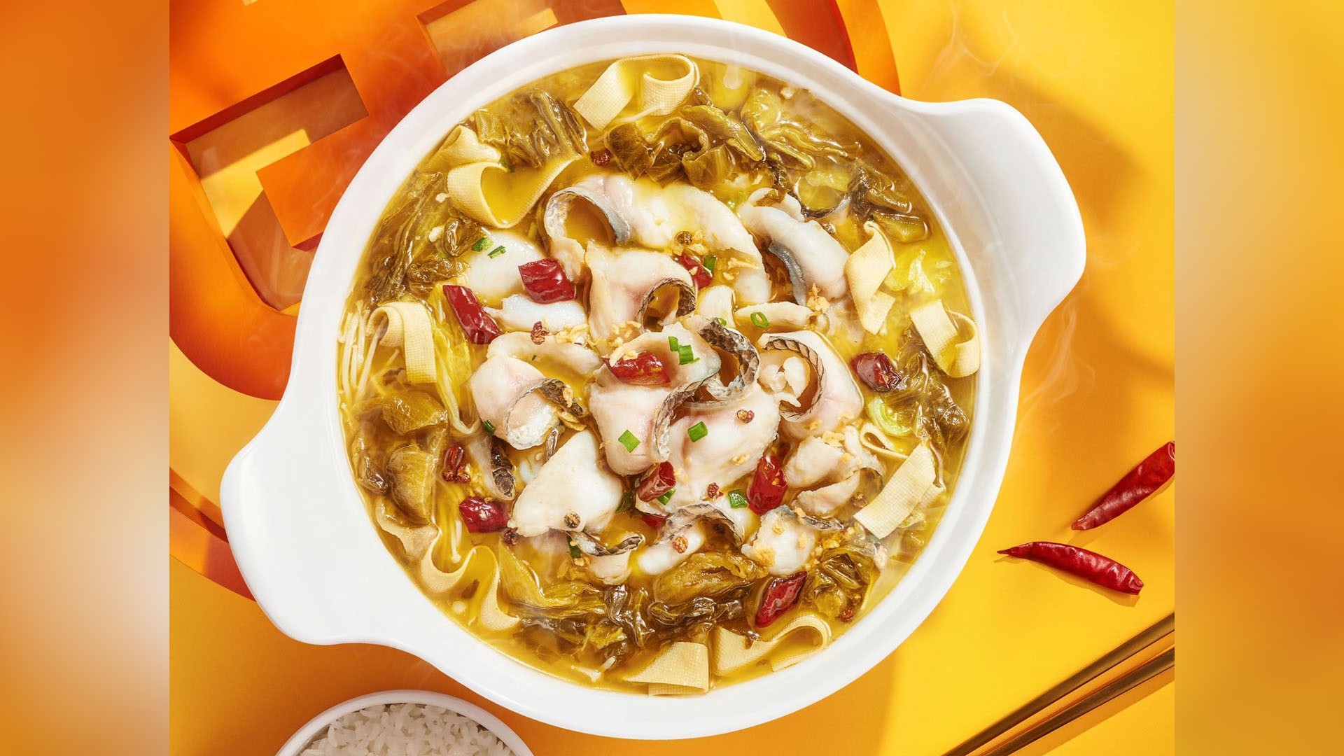 Classic pickled fish with sour cabbage at YonnyFish With You, a Chinese Restaurant in Arcadia