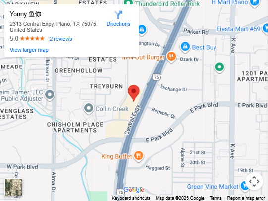 Location, 2313 Central Expy, Plano, TX 75075, United States 2313 Central Expy, Plano, TX 75075, United States