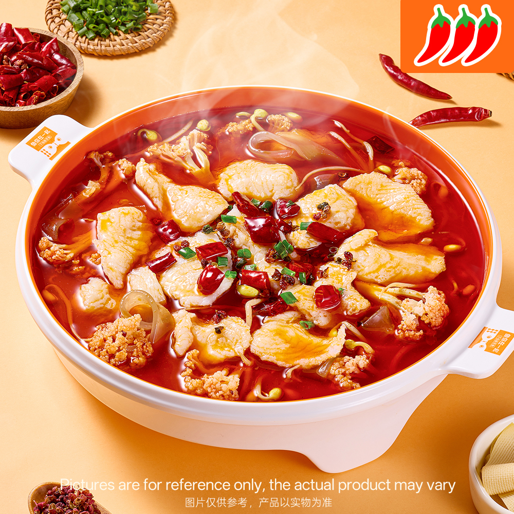 Basa fish in classic spicy broth, hot at Chinese Restaurant in Plano