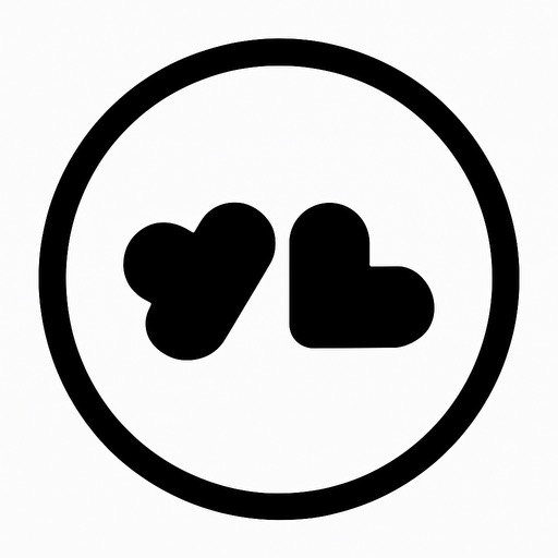 This is the restaurant logo, featuring clouds and hearts as its emblem.