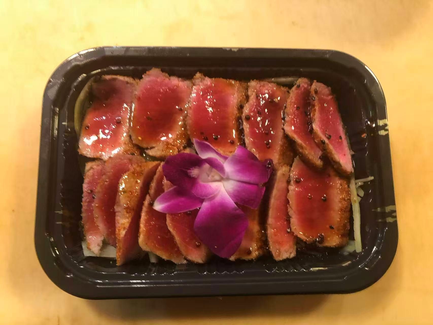 Pepper Tuna Tataki at YSO Sushi, Japanese Restaurant in Ridgewood