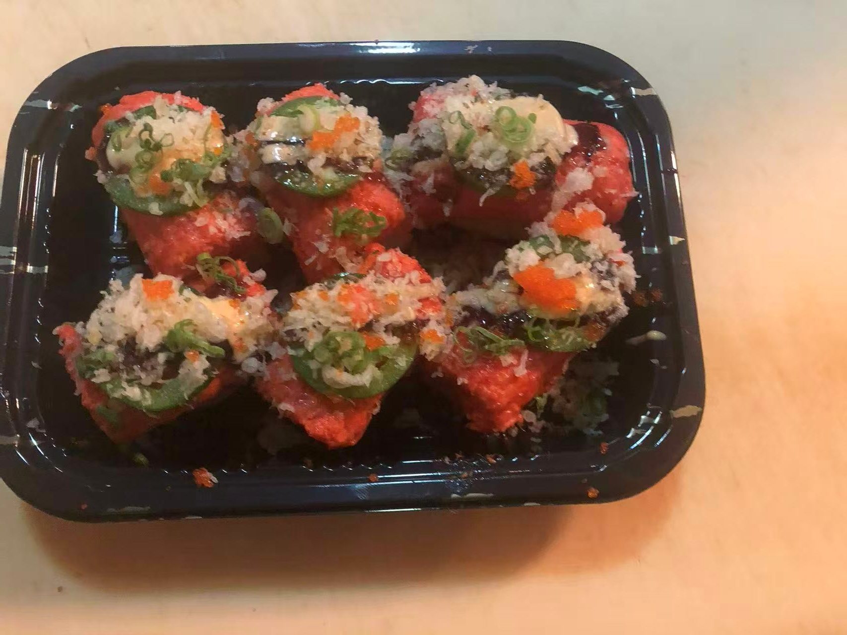 Spicy Tuna Crispy Rice at YSO Sushi, Japanese Restaurant in Ridgewood