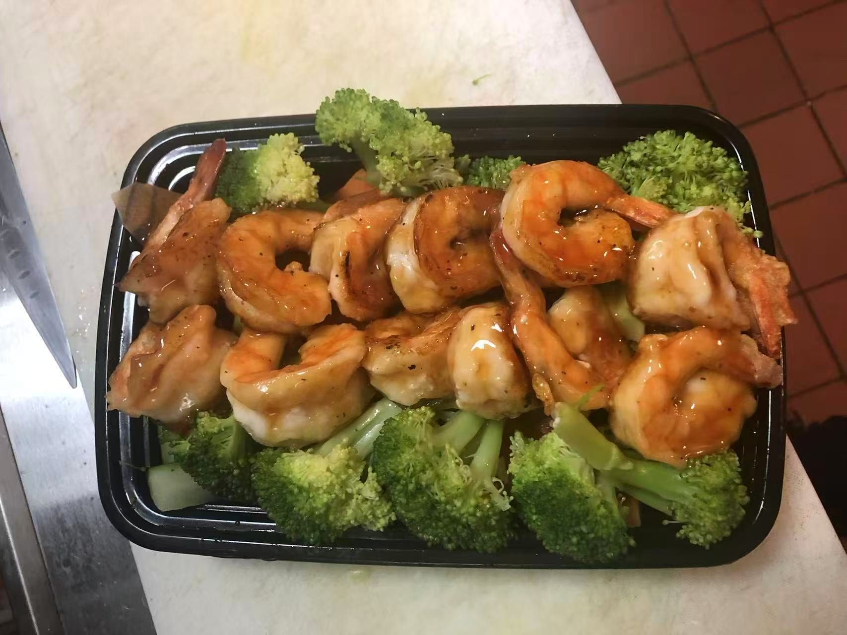 Teriyaki Shrimp at YSO Sushi, Japanese Restaurant in Ridgewood