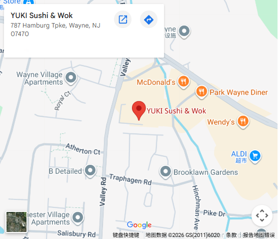 Location, 787 Hamburg Tpke, Wayne, NJ 07470