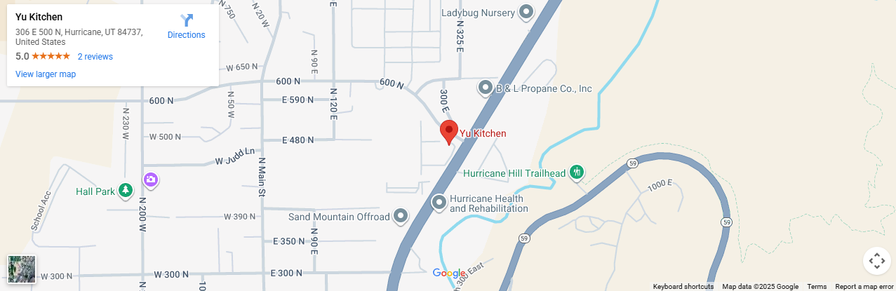 Location 306 E 500 N, Hurricane, UT 84737, United States