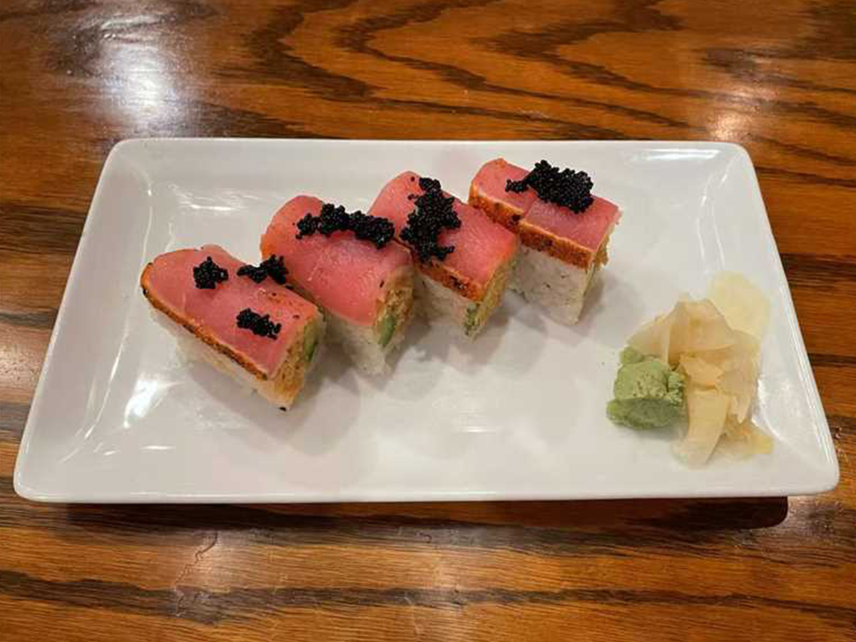 Black diamond roll at Yume Hibachi Steak and Sushi，a Japanese Restaurant in Unionville
