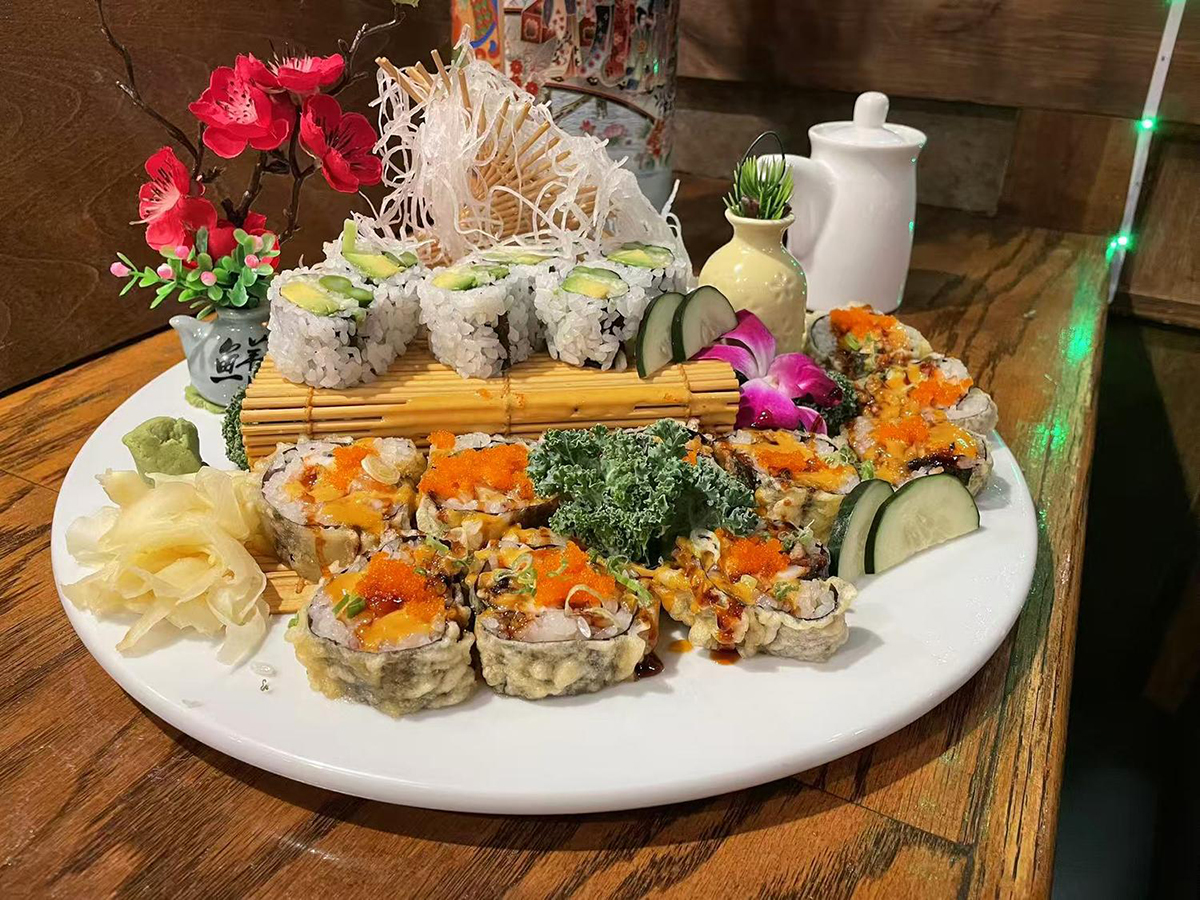Sushi Platter at Yume Hibachi Steak and Sushi，a Japanese Restaurant in Unionville