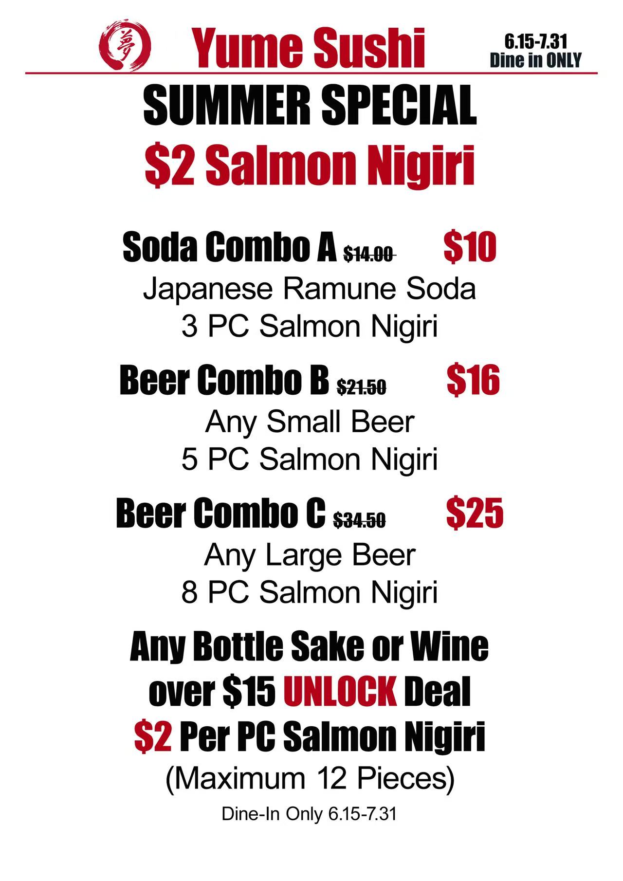 Restaurant Promotion Notice