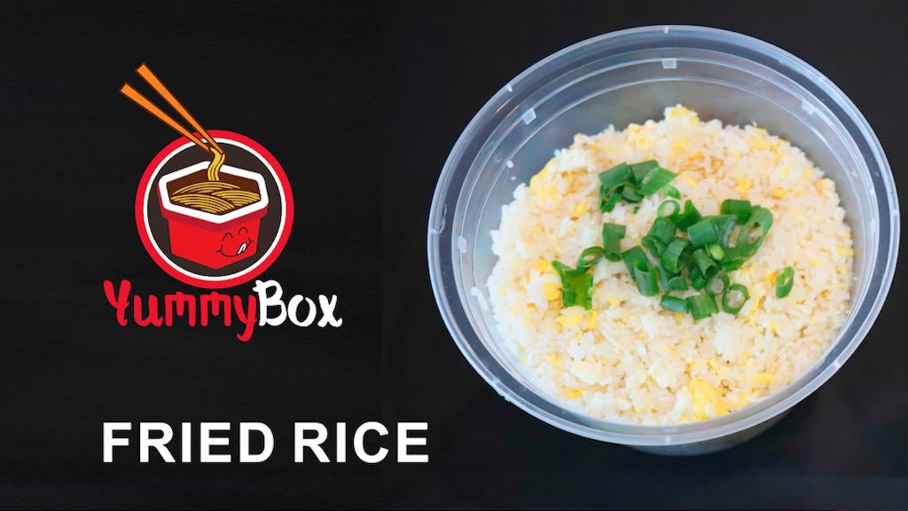 Yummy-Box-Chinese-restaurant-Fried-Rice-Gilbert Fried rice with eggs and scallions, simple and savory at Yummy Box, a Chinese restaurant in Gilbert