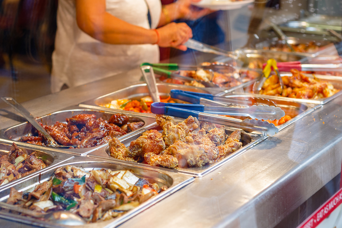 Crispy fried chicken glazed ribs and assorted stir fry buffet station at Yummy Buffet Asian Cuisine, an Asian Restaurant in Sikeston Crispy fried chicken glazed ribs and assorted stir fry buffet station at Yummy Buffet Asian Cuisine, an Asian Restaurant in Sikeston
