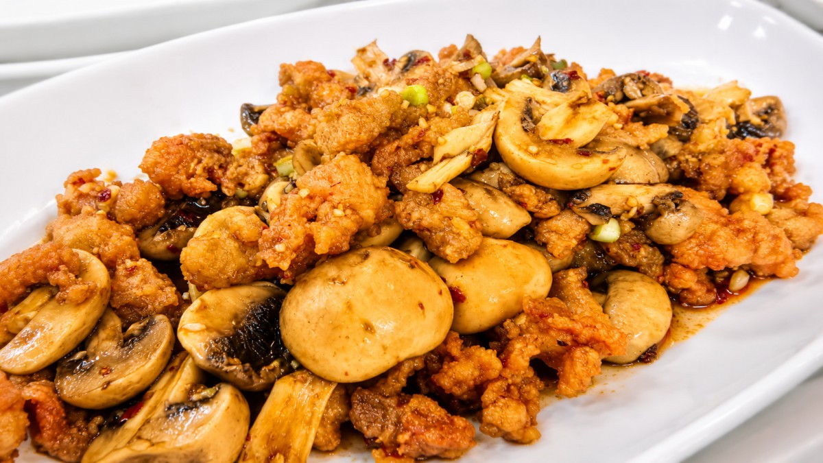 Chicken mushroom at Yummy Buffet Asian Cuisine, an Asian Restaurant in Sikeston