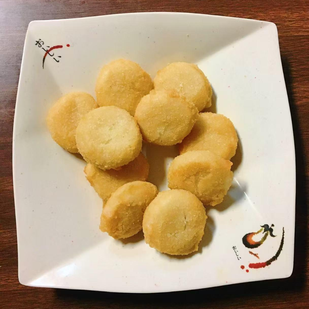 Delicious fried scallops with a crispy coating at Yummy House, a Asian Restaurant in Athens.