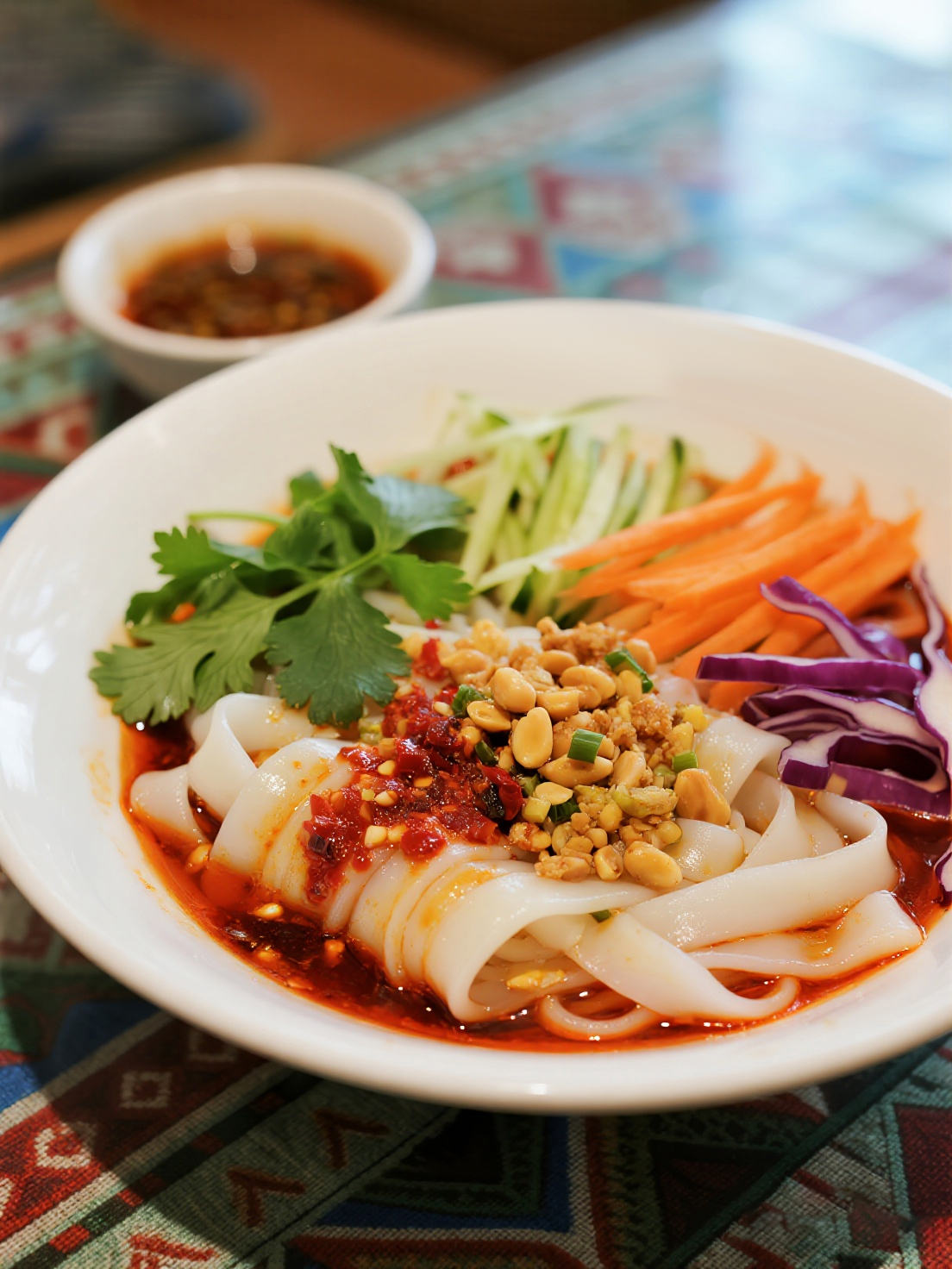 Bun dishes from Yunnan Cauldron Rice Noodle, a Chinese restaurant in Flushing
