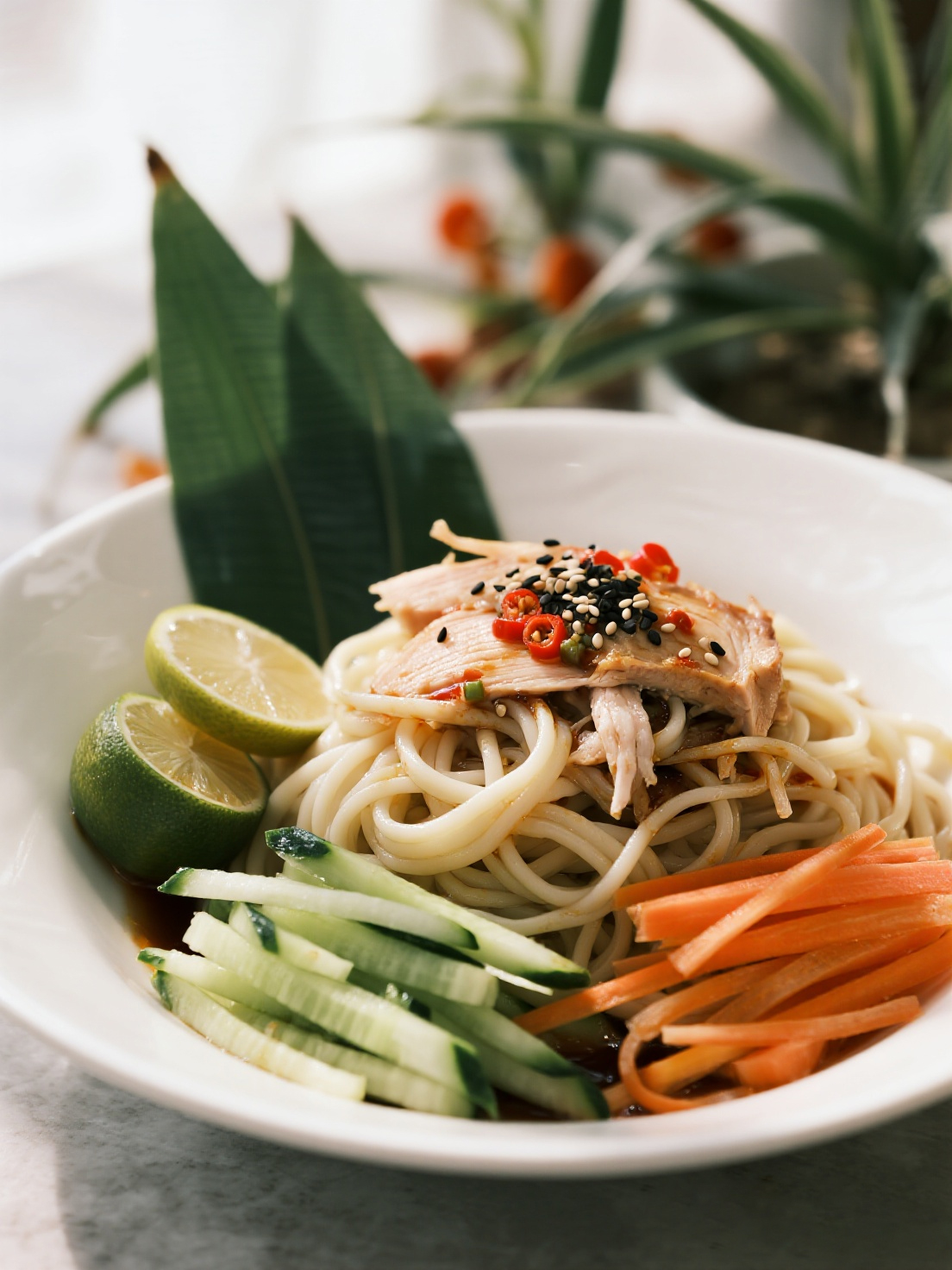 Chicken wire cold noodles from Yunnan Cauldron Rice Noodle, a Chinese restaurant in Flushing