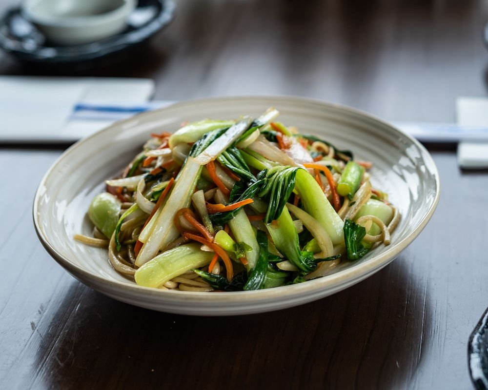 Vegetable noodle salad from Yu's Noodle Shop, a Chinese restaurant in Lone Tree