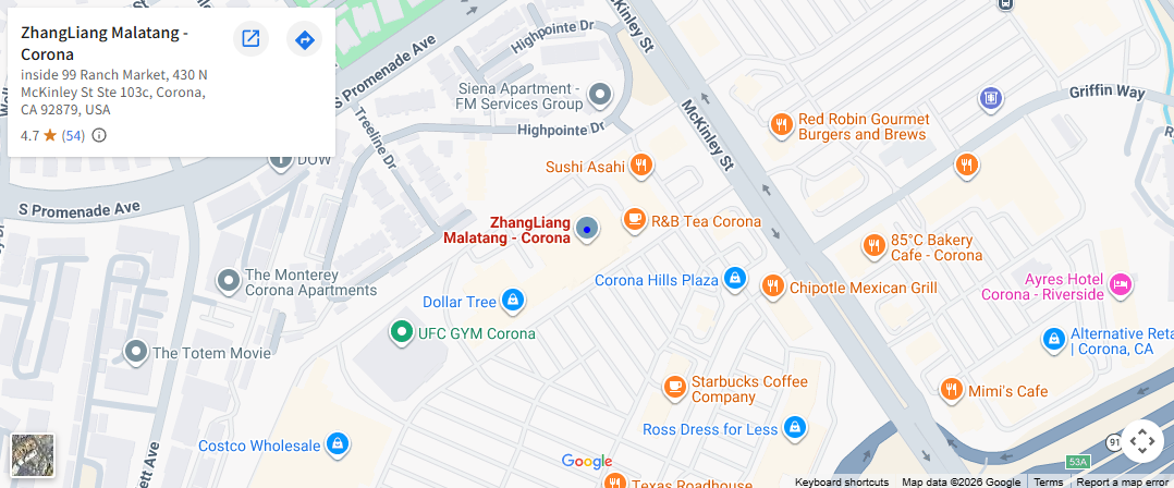 Location, inside 99 Ranch Market, 430 N McKinley St Ste 103c, Corona, CA 92879 Location, inside 99 Ranch Market, 430 N McKinley St Ste 103c, Corona, CA 92879