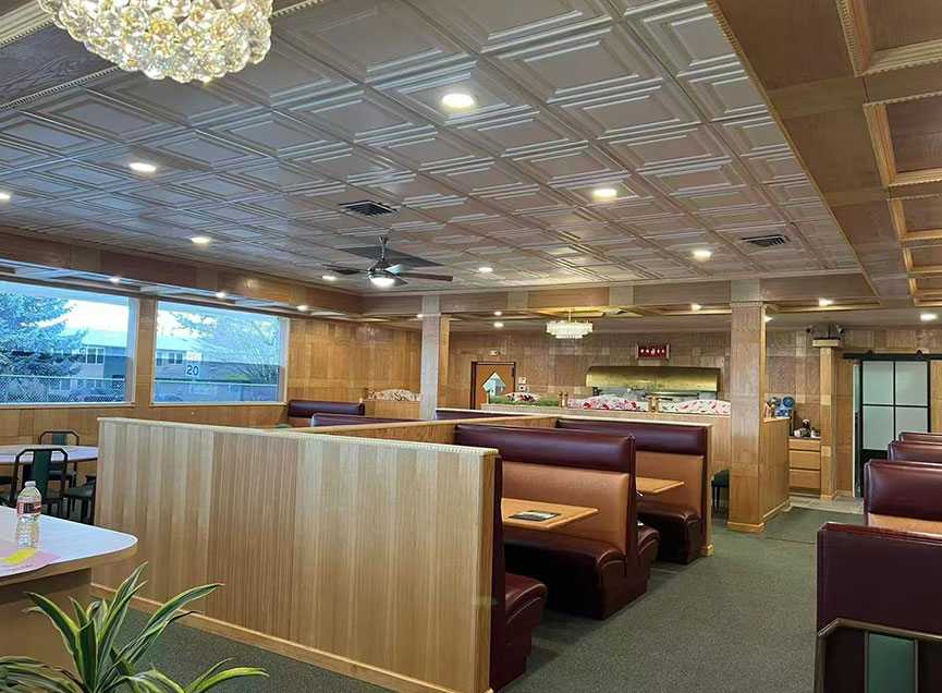Restaurant dining area at Zheng Hua Restaurant, a Asian restaurant in Portland