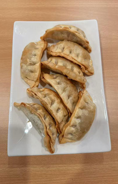 Fried potstickers at Zheng Hua Restaurant, a Asian restaurant in Portland
