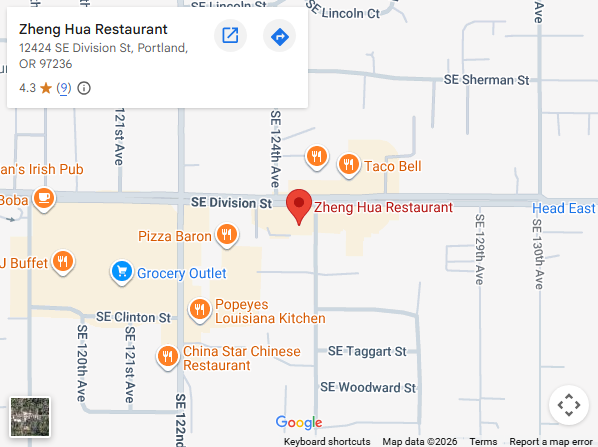 location,12424 Southeast Division Street Portland, OR 97236 United States